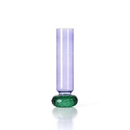 Bazar Bizar Violet Quartz vaas – paars/groen – productfoto 1