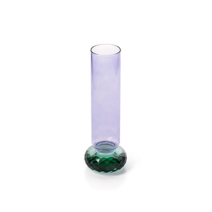Bazar Bizar Violet Quartz vaas – paars/groen – productfoto 2