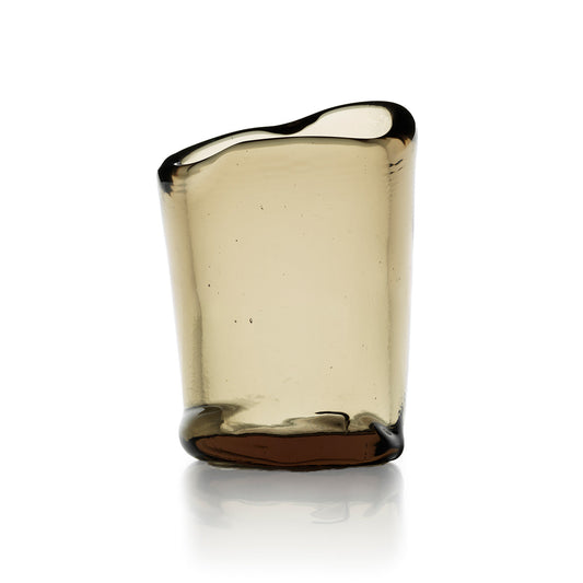 Bazar Bizar - Nocturne Windlicht / Theelichthouder – Charcoal Glas
