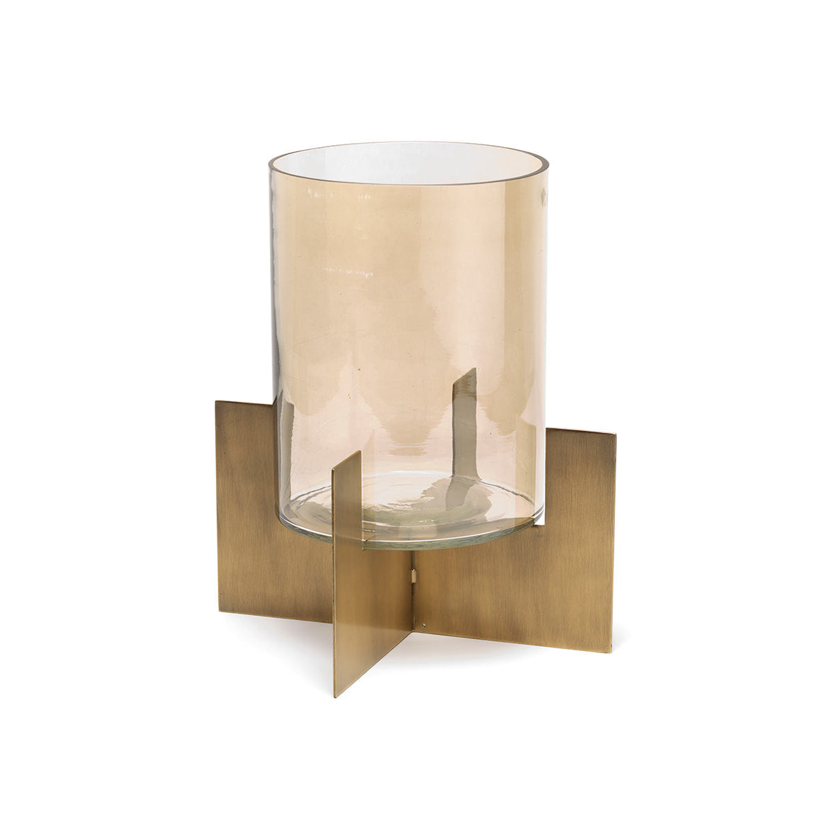 Bazar Bizar kandelaar Hurricane X High goud 26 × 26 × 30 cm