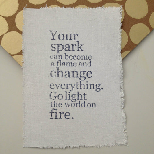 AfroDutchPaperStone - Kaart Your spark
