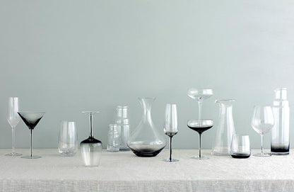 Broste Copenhagen - Smoke - Champagneglas, set van 3 stuks