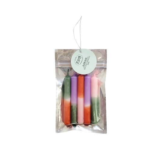 Elate & Co. - Potloodkaarsjes DIP DYE Winter mix s/5