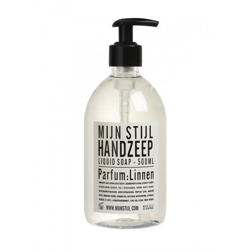 Mijn Stijl handzeep Linnen in 500 ml fles met pompje