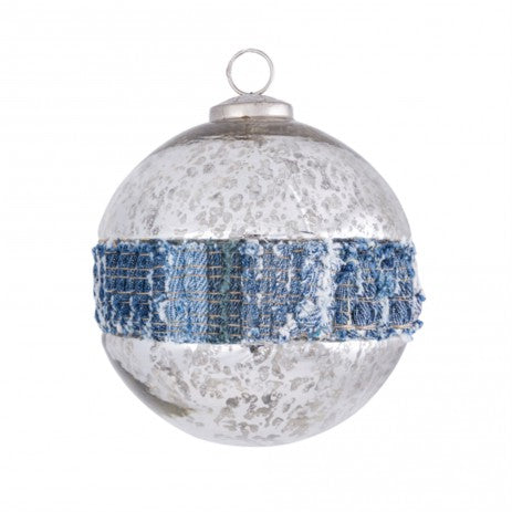 PTMD - Denim kerstbal