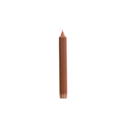 Rustik Lys stearine dinerkaars Chestnut 2,2 × 19 cm