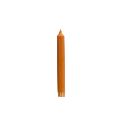 Rustik Lys dinerkaars Terracotta 2,2 × 19 cm van stearine