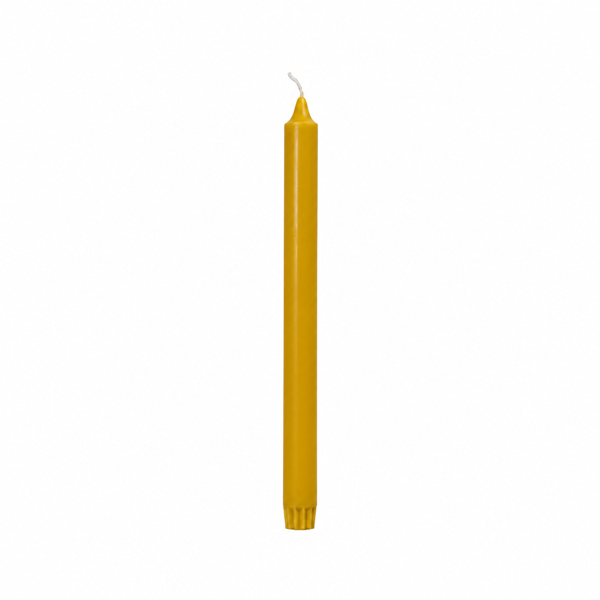 Rustik Lys stearine dinerkaars Natuur 2,2 × 28 cm