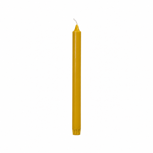 Rustik Lys stearine dinerkaars Natuur 2,2 × 28 cm