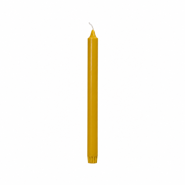 Rustik Lys stearine dinerkaars Natuur 2,2 × 28 cm