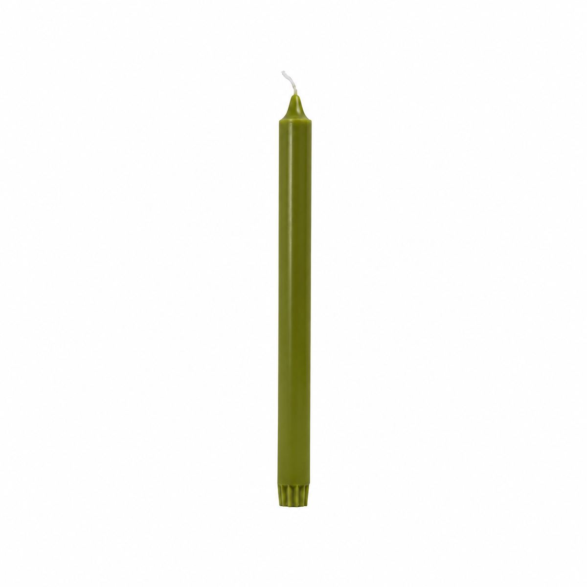 Rustik Lys stearine dinerkaars Olive 2,2 × 28 cm