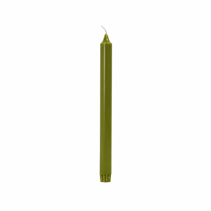 Rustik Lys stearine dinerkaars Olive 2,2 × 28 cm