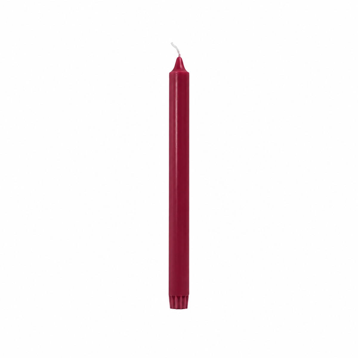 Rustik Lys - Stearine dinerkaars - Raspberry - 2,2 × 28 cm