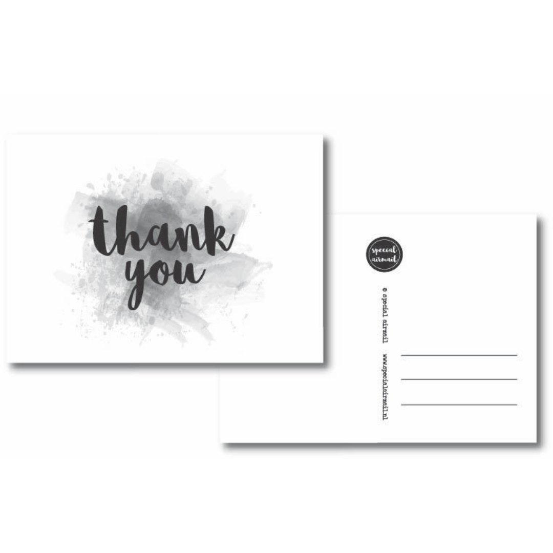 Special Airmail - Kaart Thank you